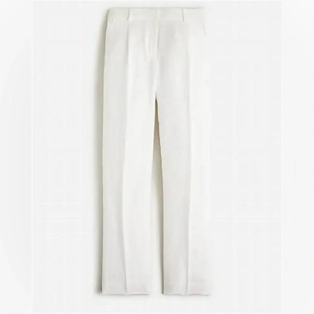 J.Crew Straight-leg essential pant in Chelsea linen-cupro blend BQ734